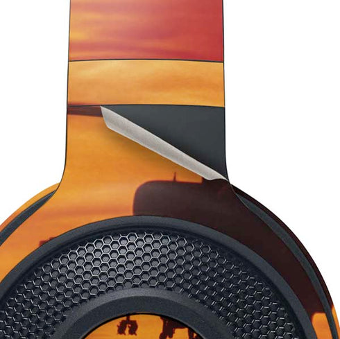 Four AH-64 Apache Helicopters Razer Kraken X Skin